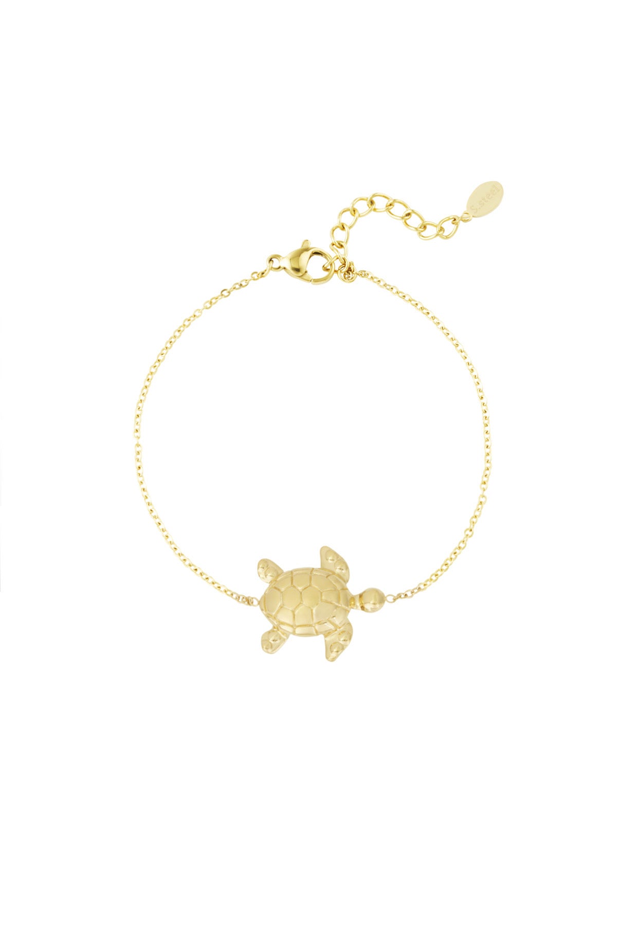 Turtle tides bracelet gold