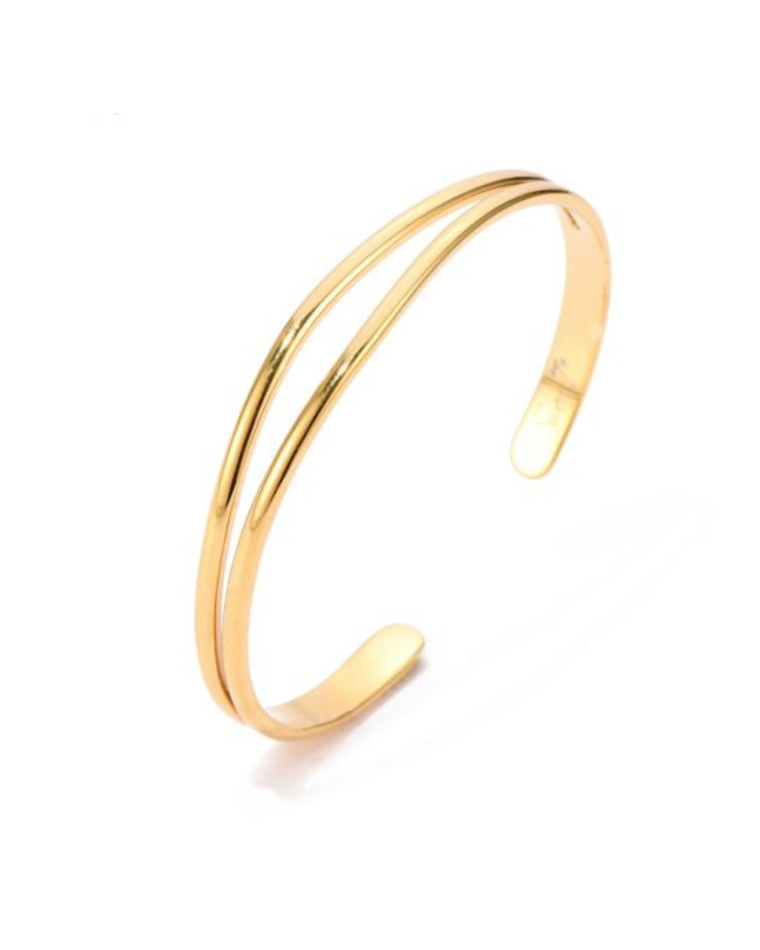 Double bangle gold