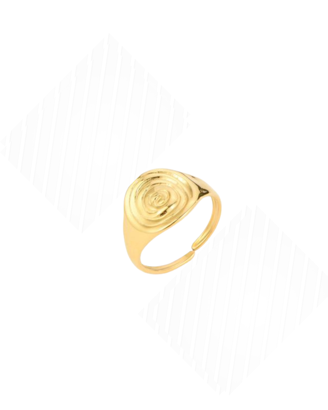 Twist ring gold