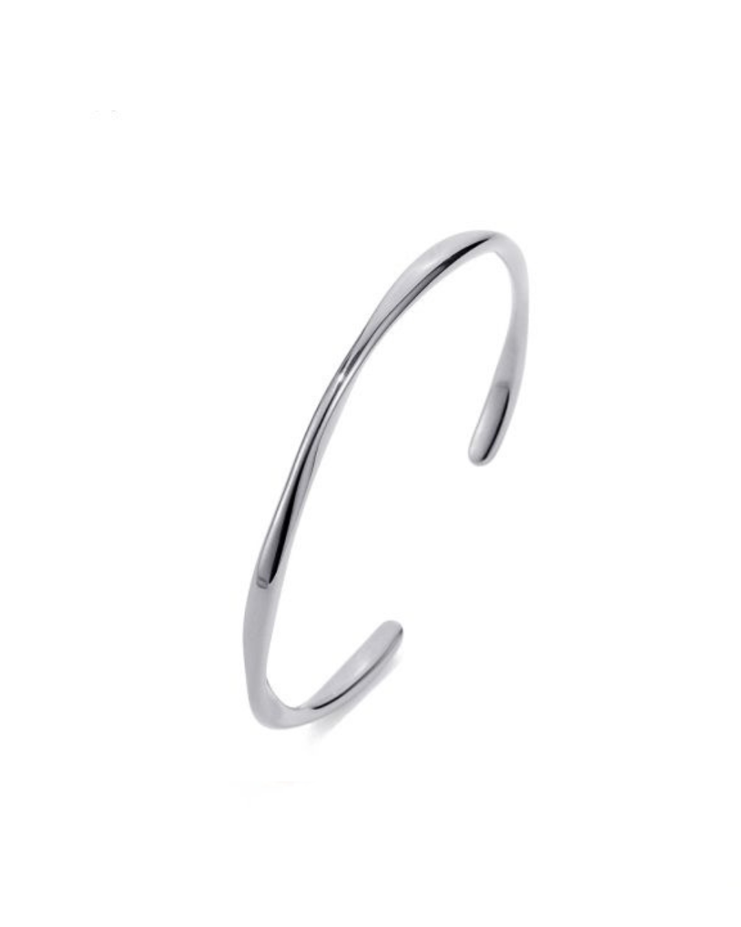 Single bangle silver