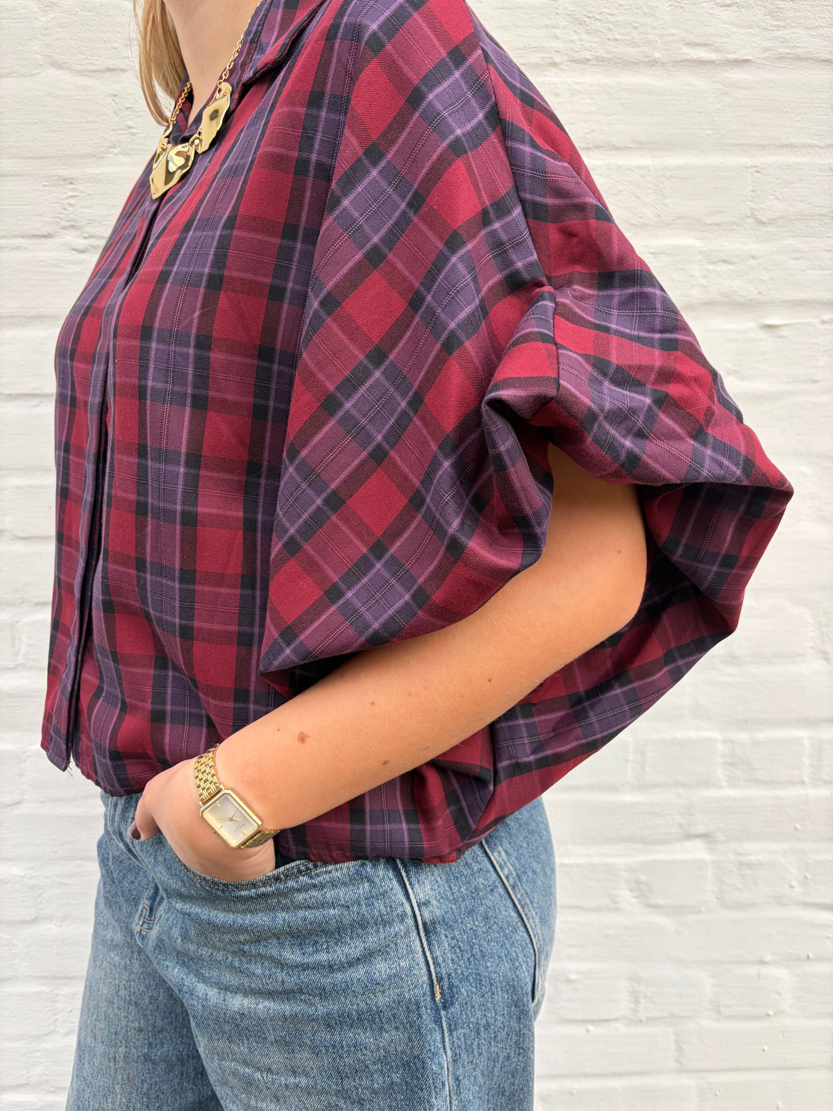 Emma blouse red
