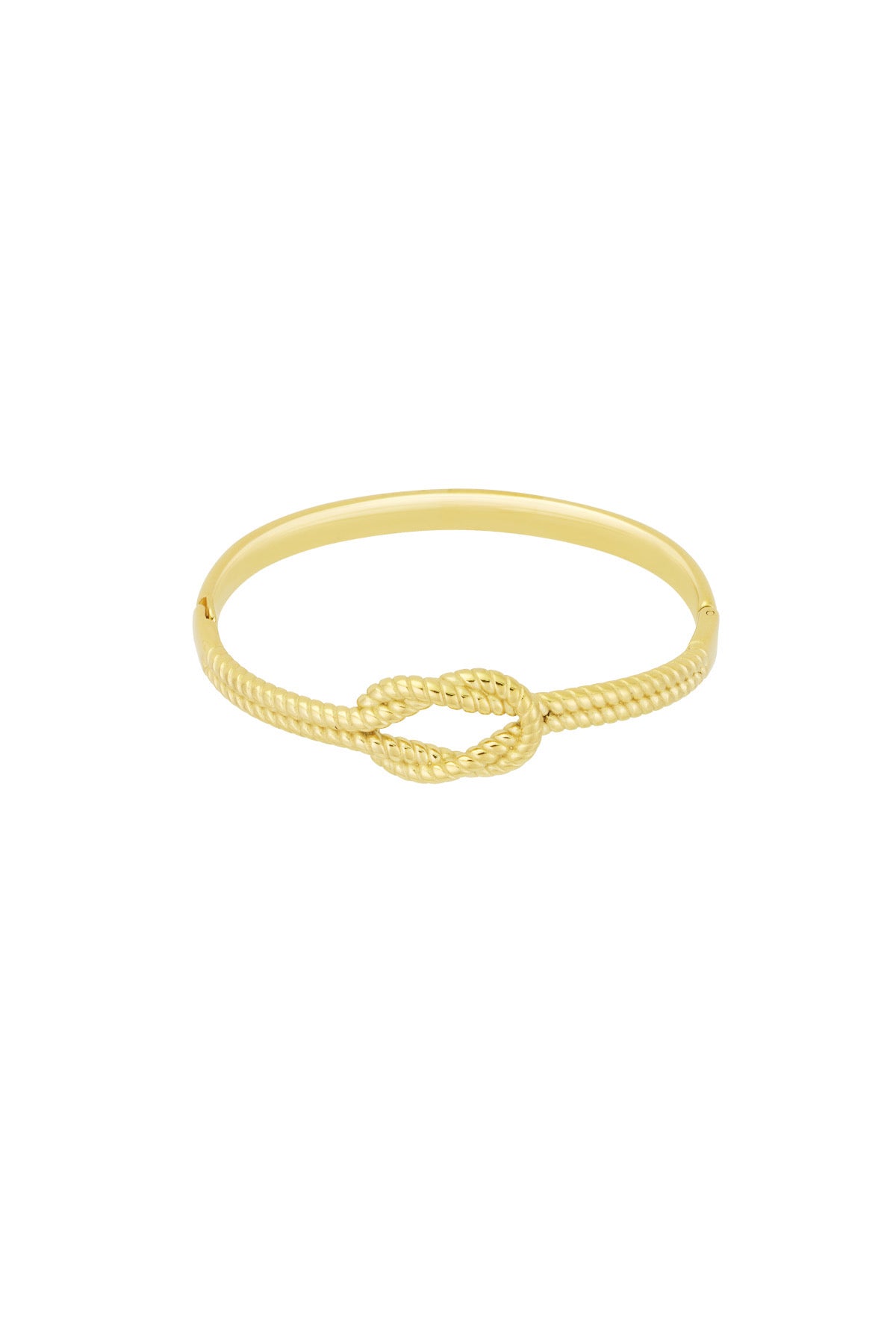 Knot bracelet gold