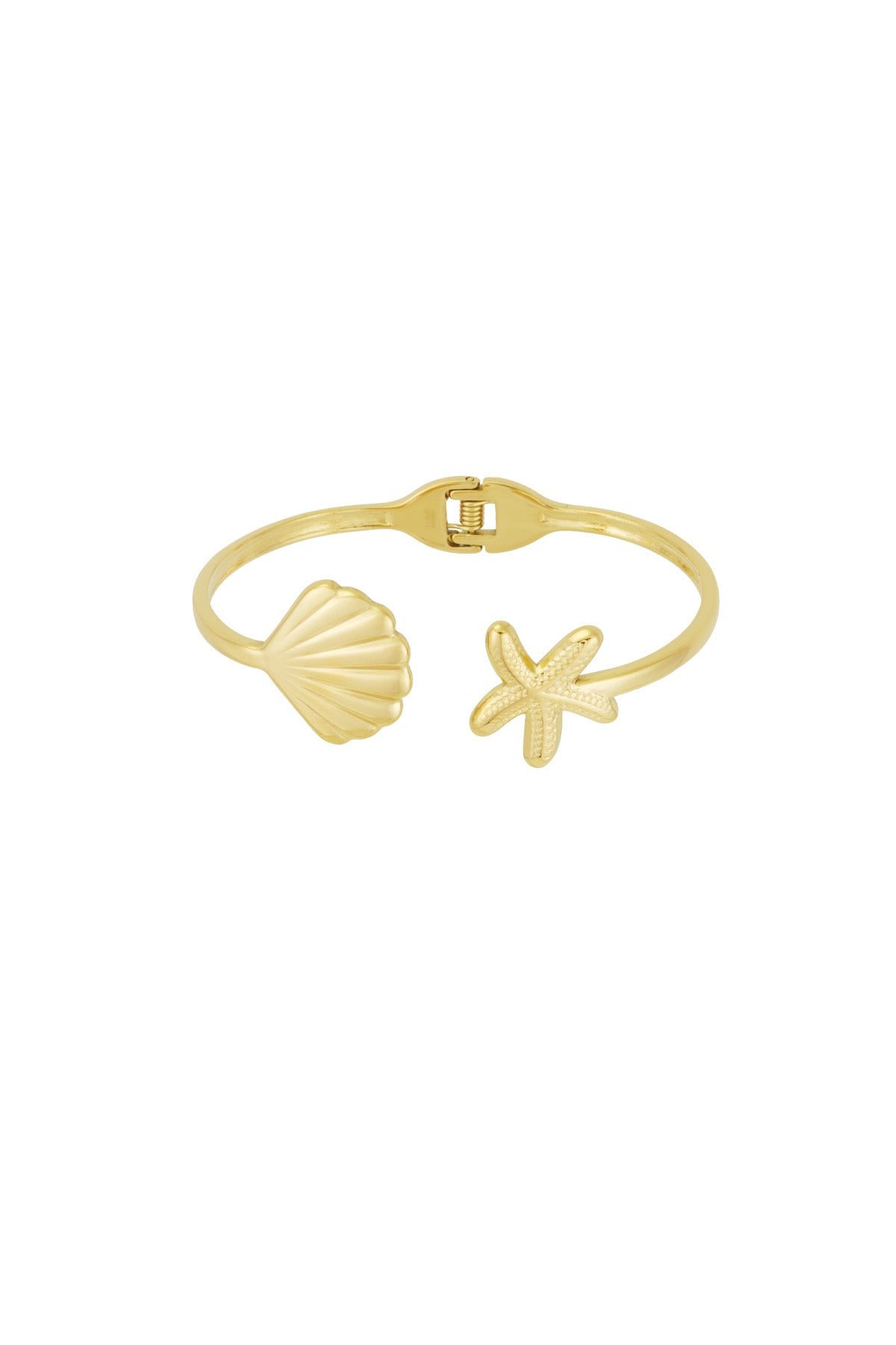 Beach life bracelet gold