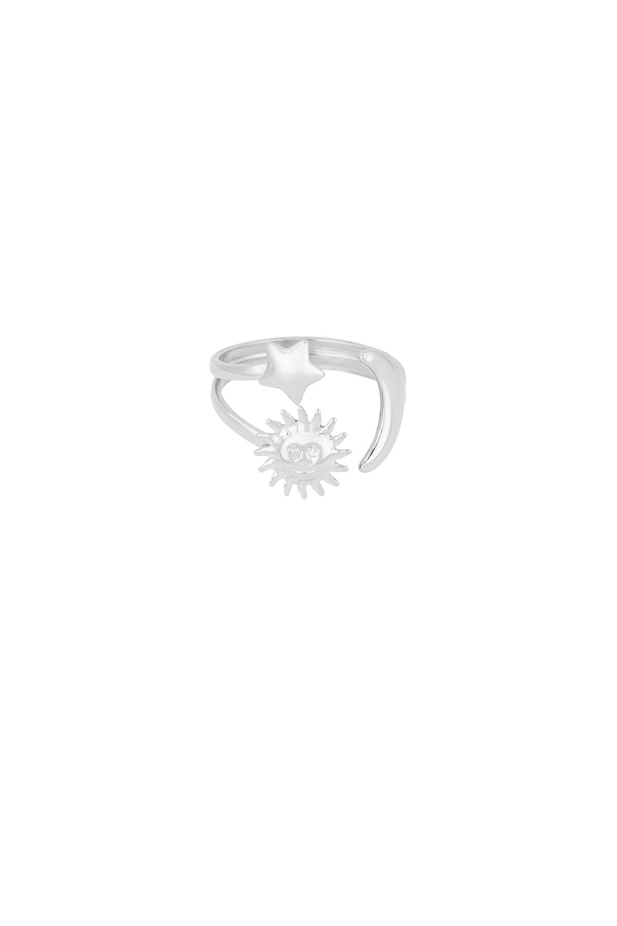 Day&night ring silver