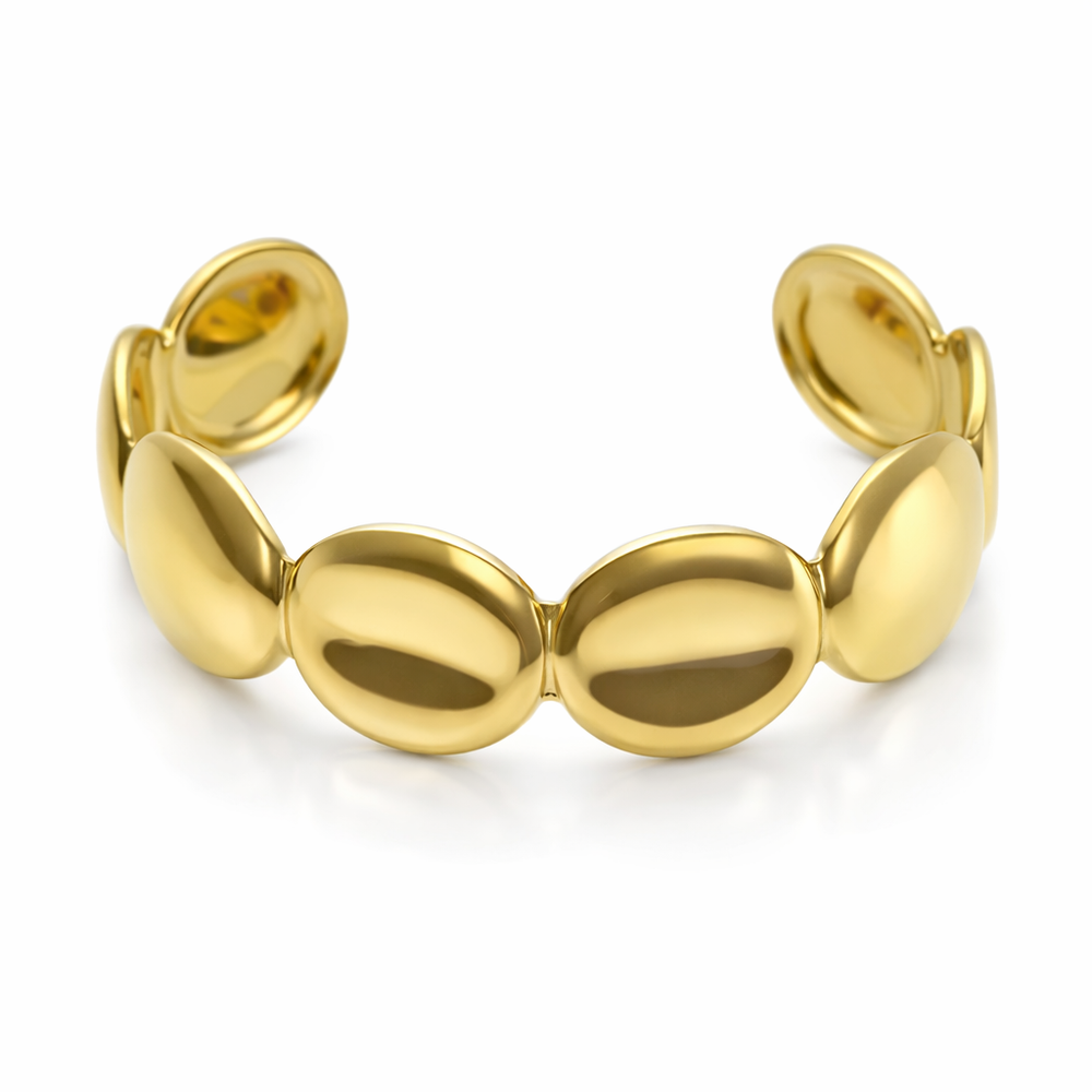 Dots bangle gold