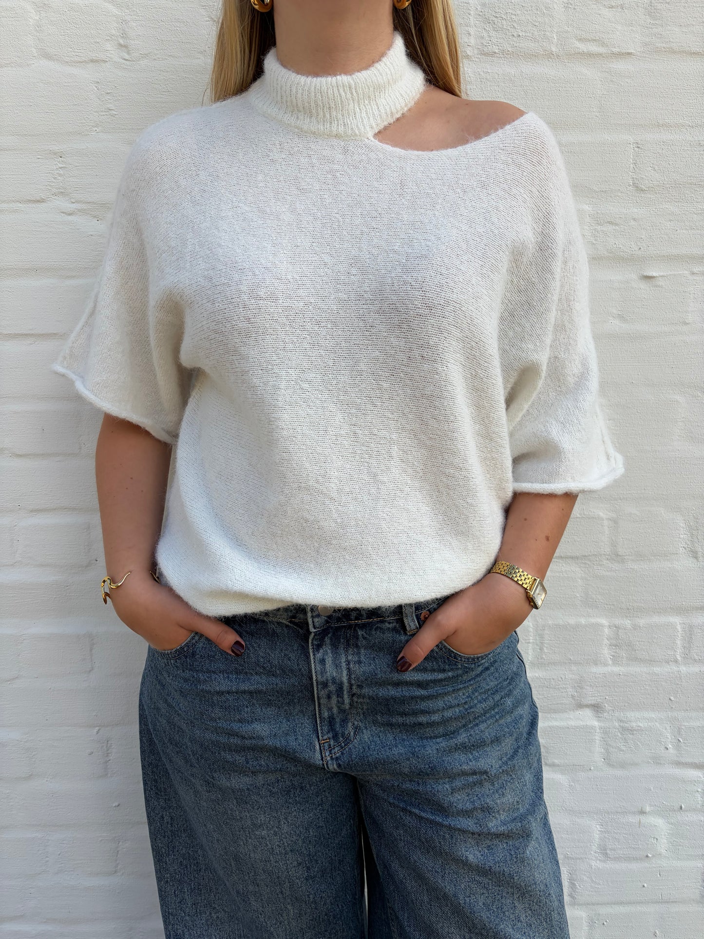 Jill sweater white
