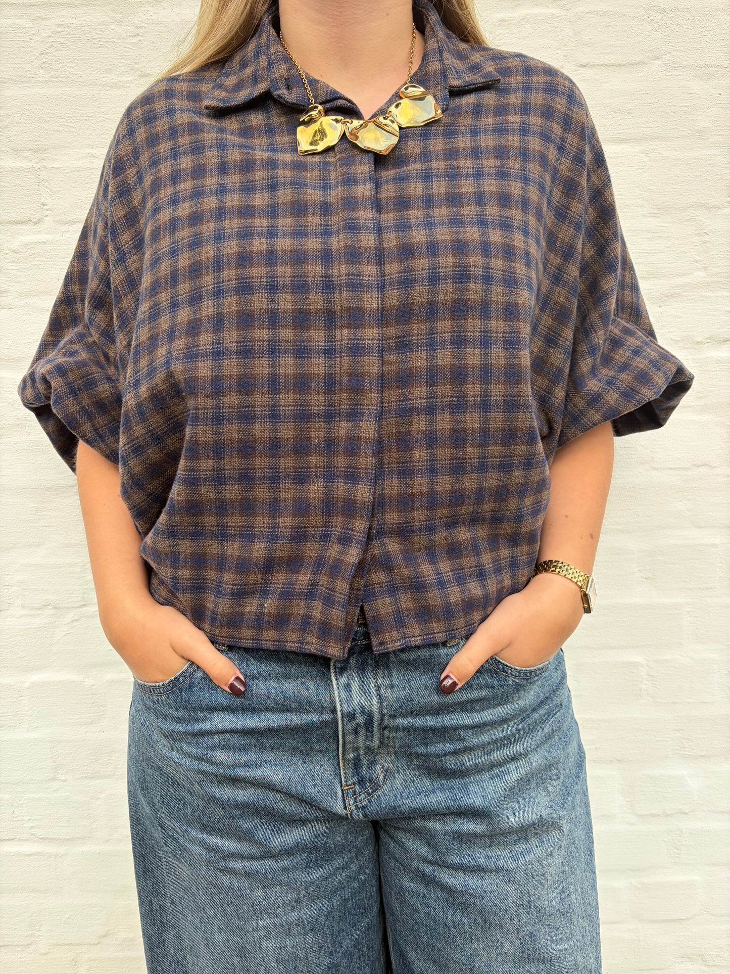 Emma blouse blue