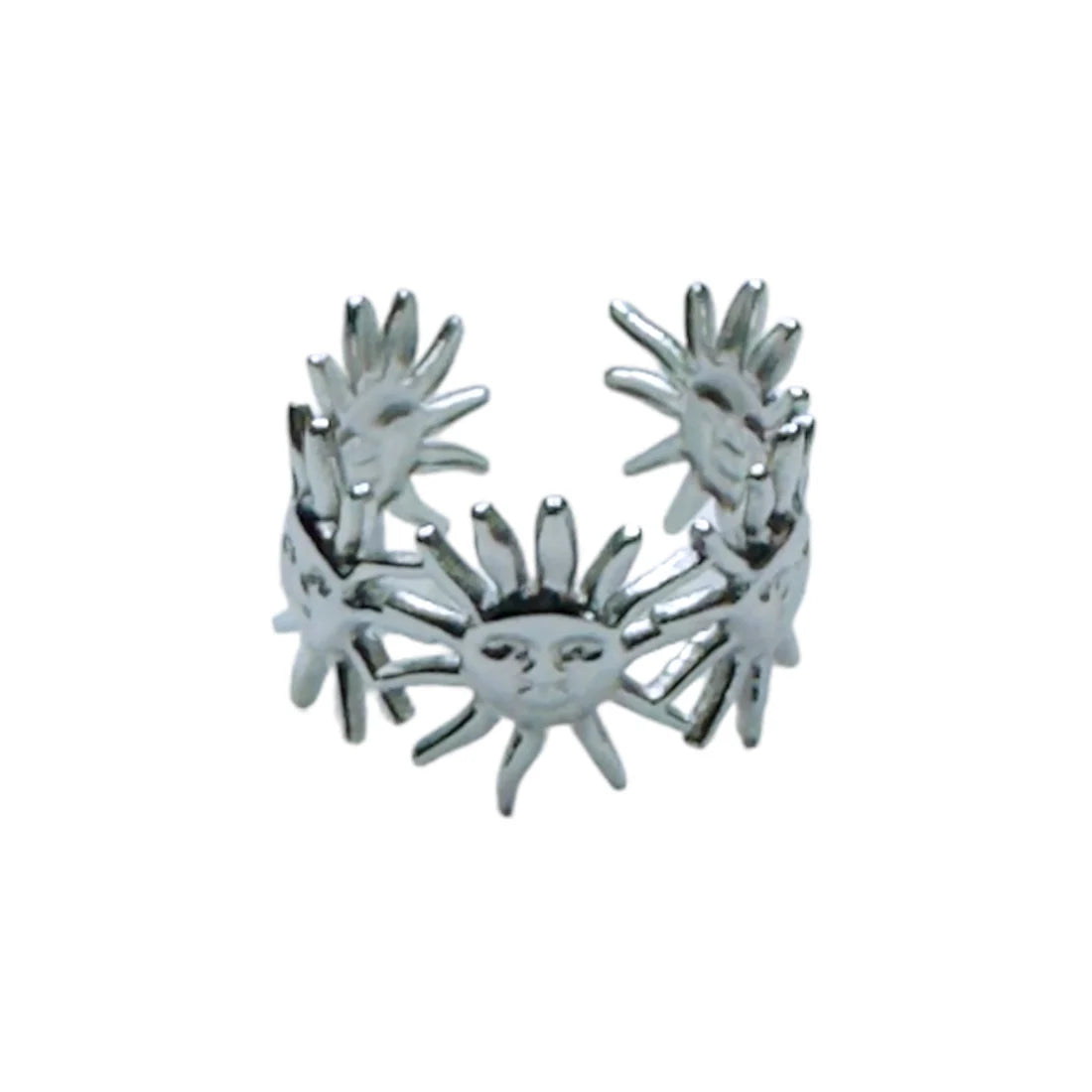 Sunshine ring silver