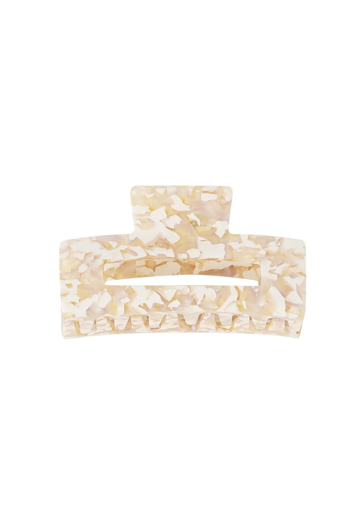 Hair clip beige