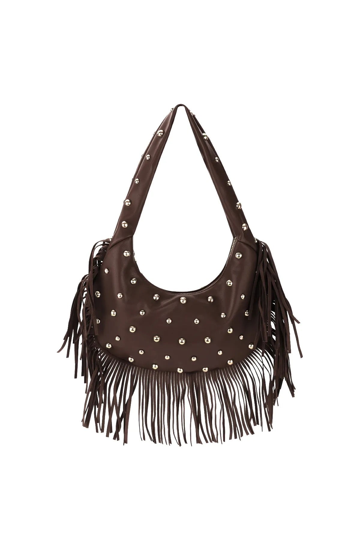 Isa studs bag brown