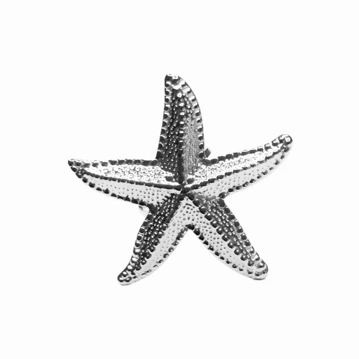 Seastar ring silver