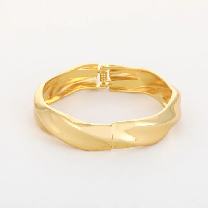 Bangle wave gold