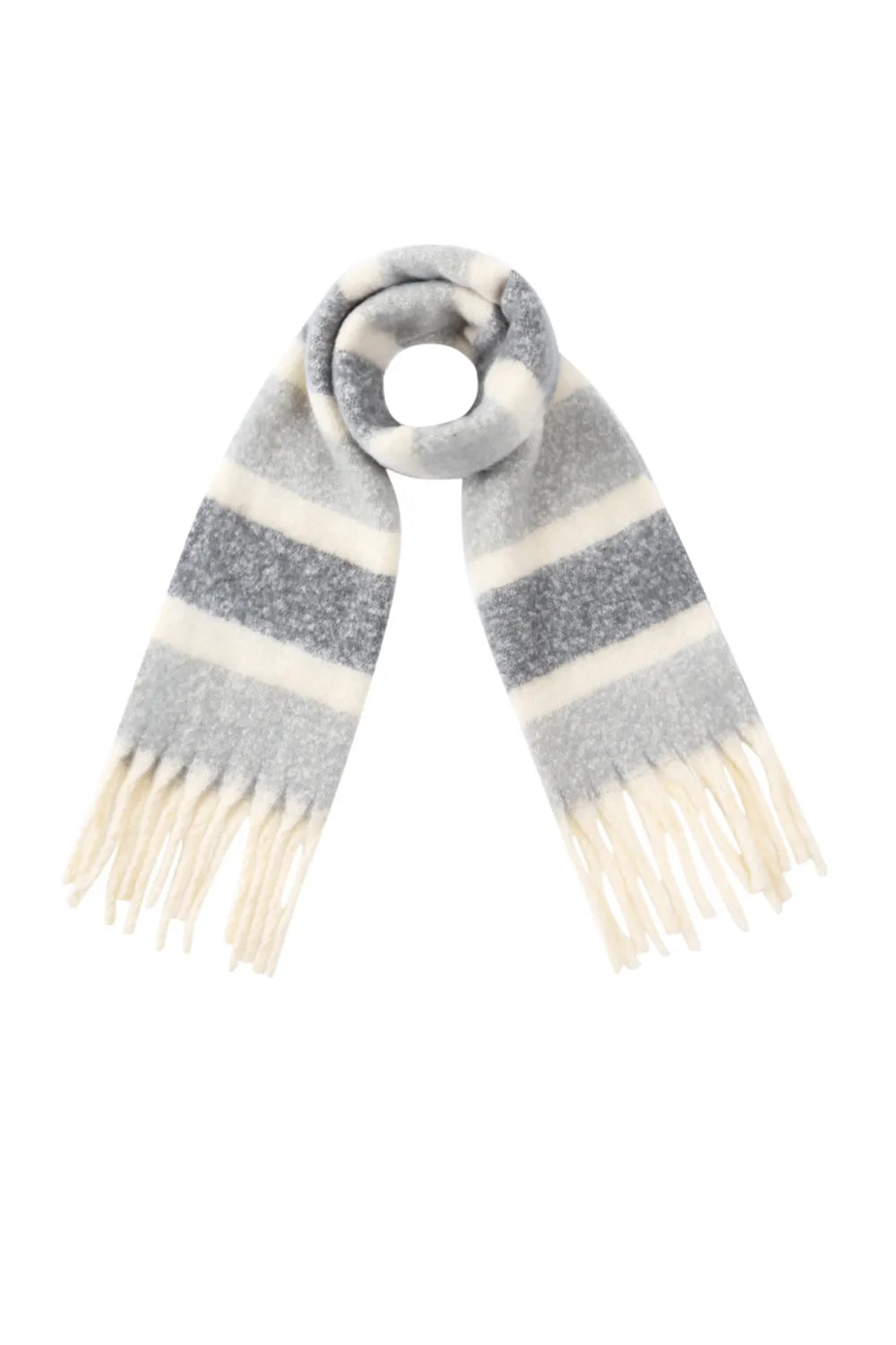 Basic autumn scarf grey