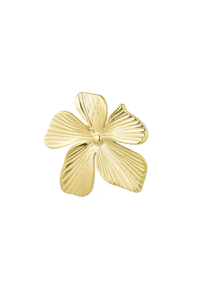 Big flower pin
