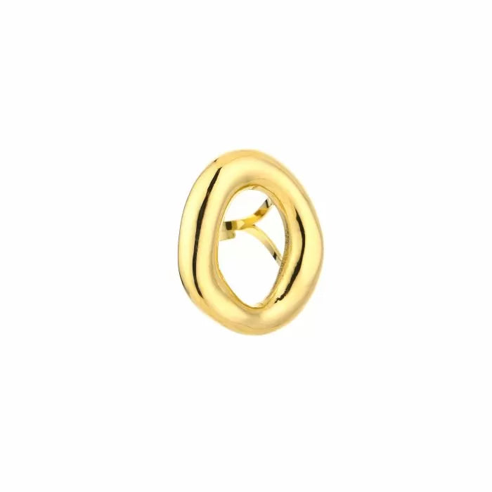 Big oval ring gold