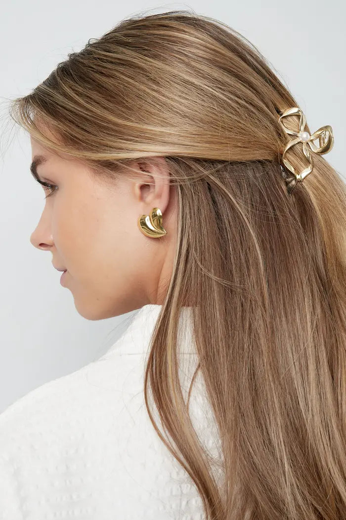 Bow pearl clip