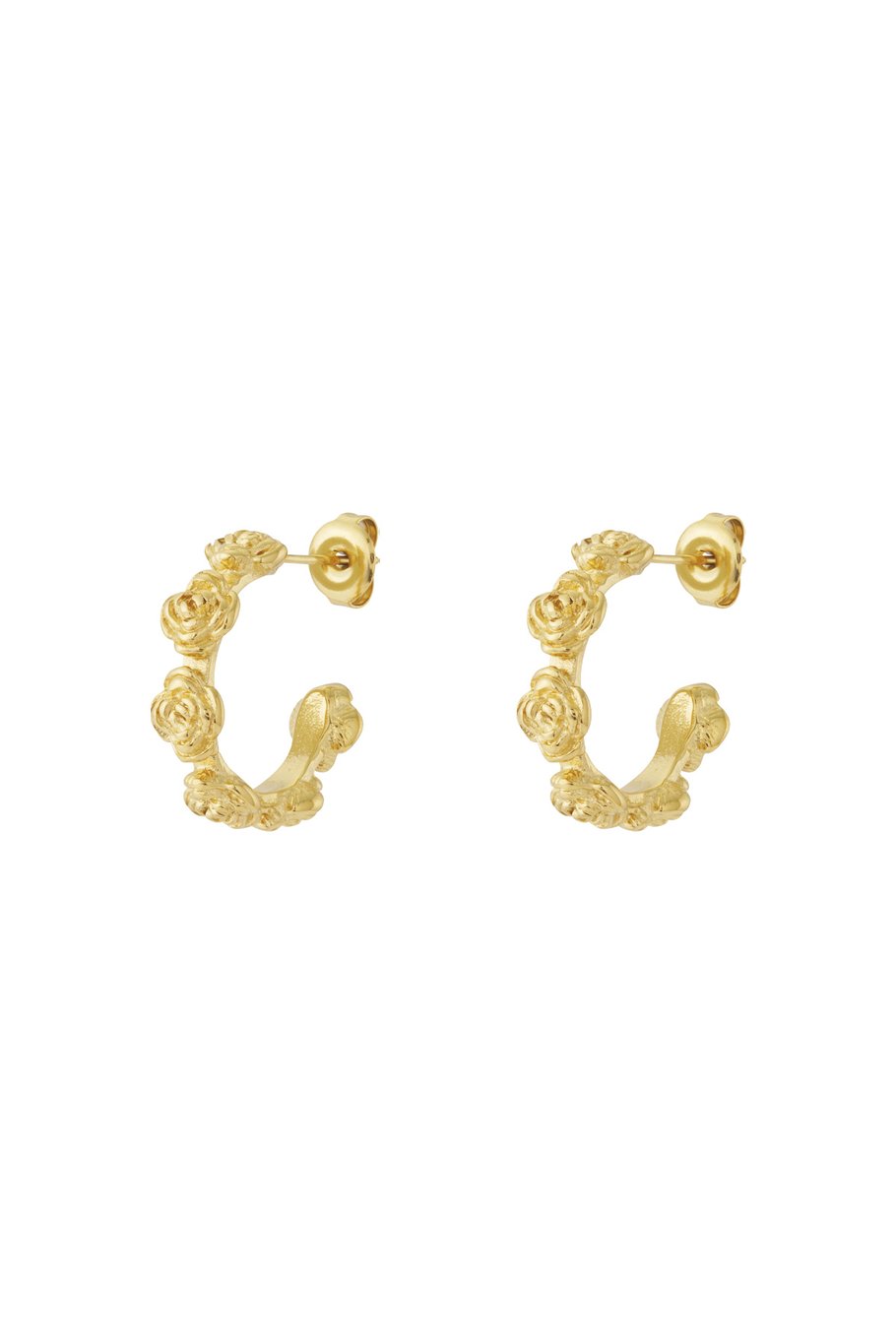Buy me a flower earing gold