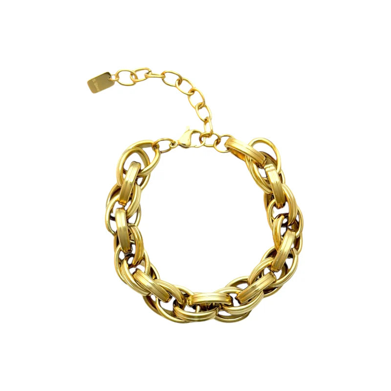 Chunky bracelet gold