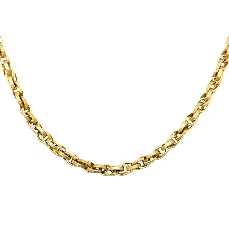 Chunky necklace gold