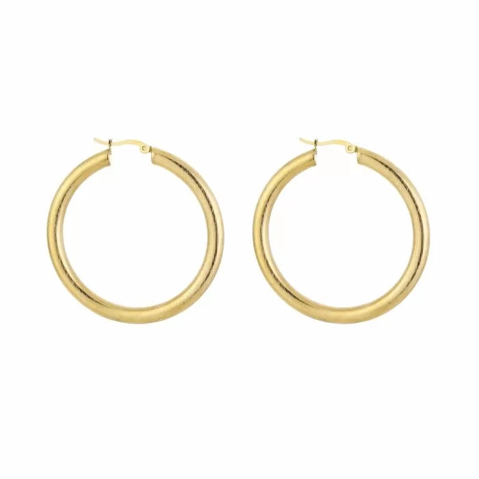 Darling hoops gold