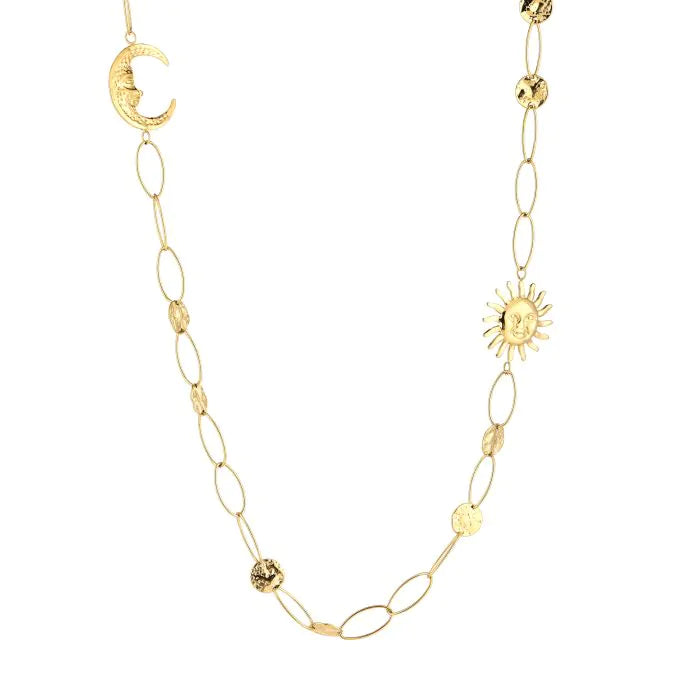 Day&night necklace gold