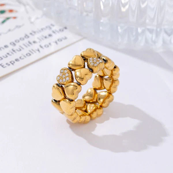 Love ring gold
