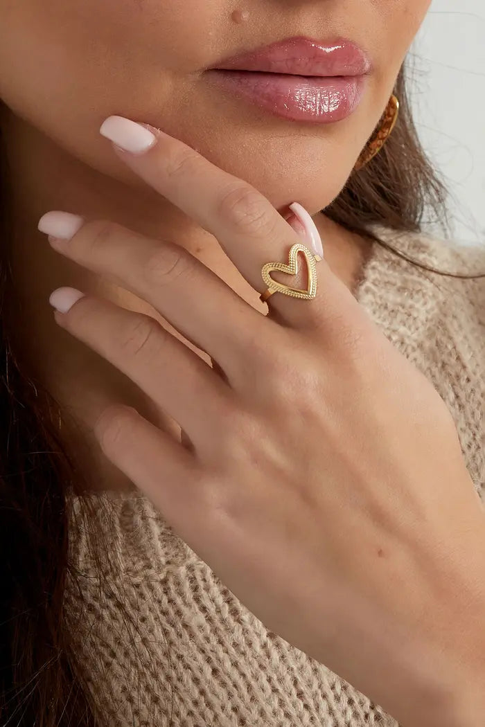 Forever love ring silver