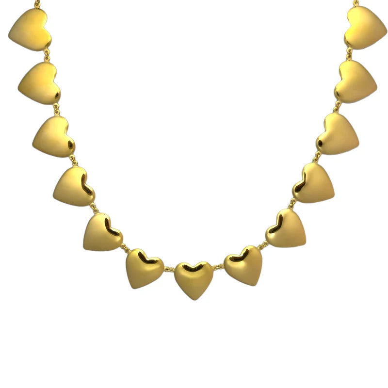 Forever love necklace gold