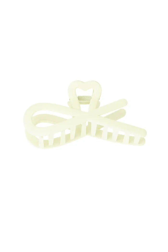 Lovely clip off-white