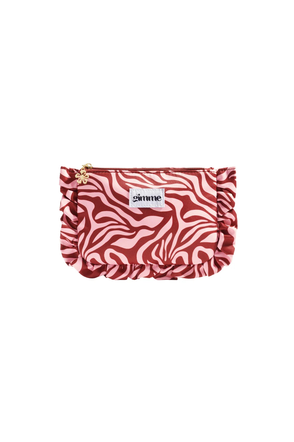 make up bag mixed red/pink