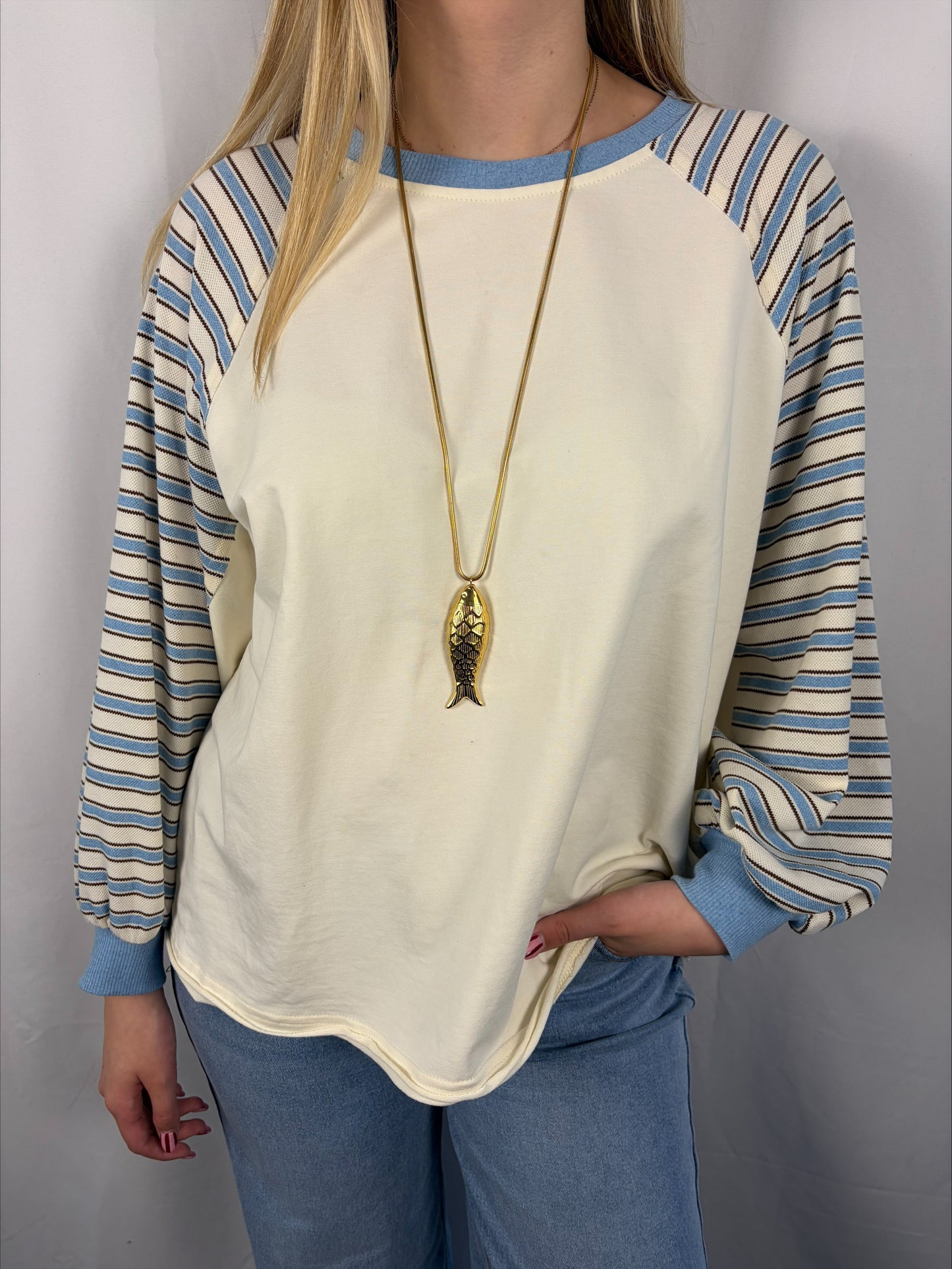 Longsleeve off white
