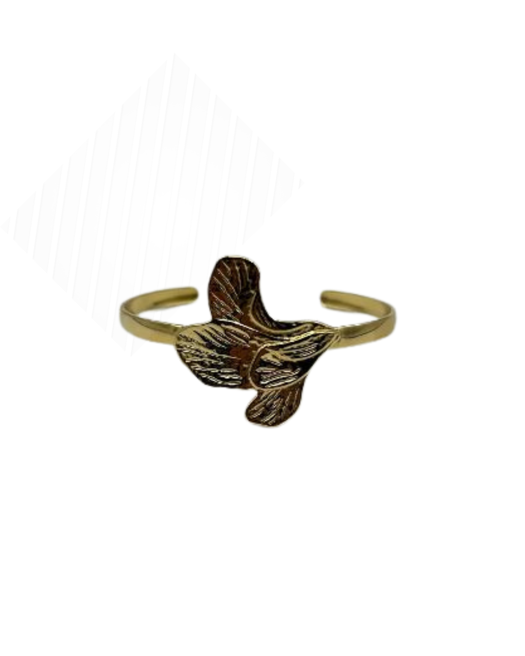 Flora bangle gold