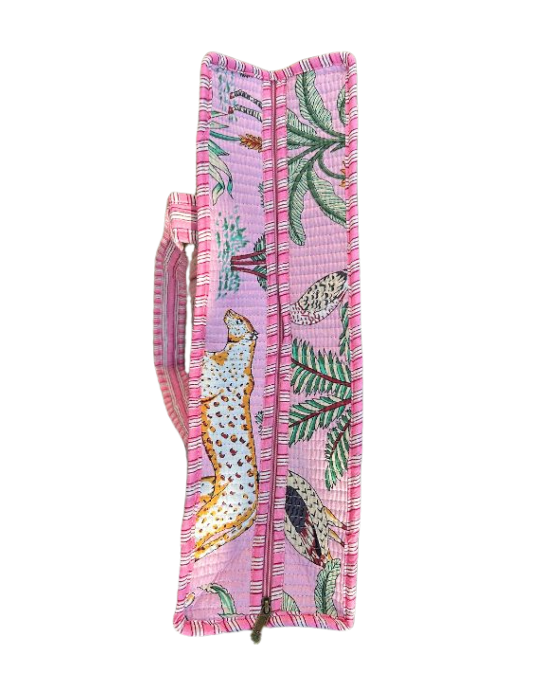 Tropical pink shoulder bag
