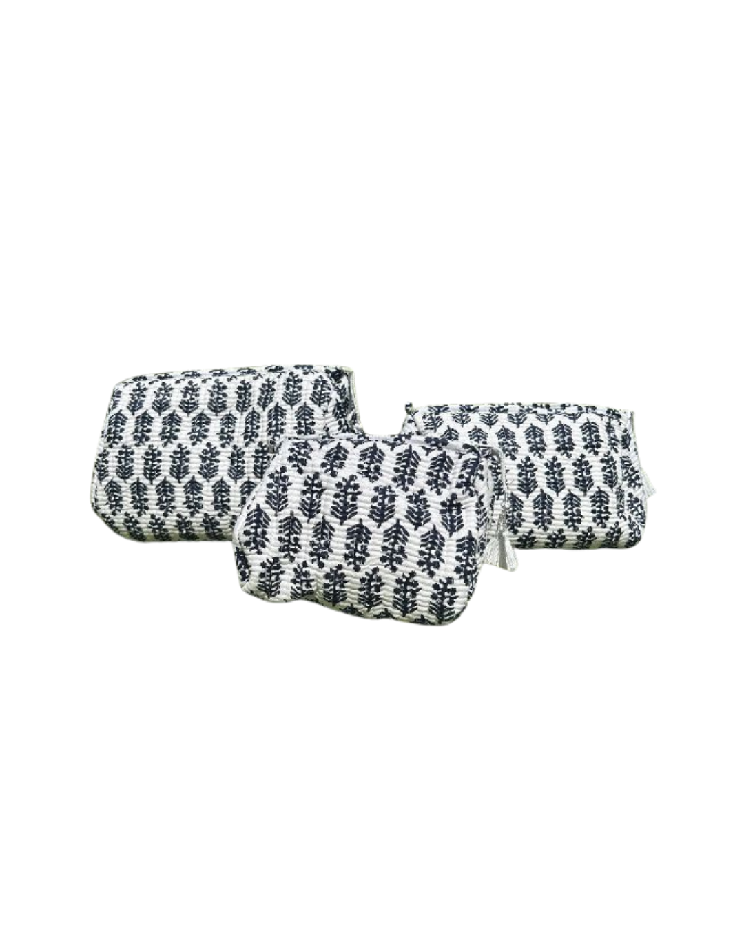 Blue flower toiletry bag S