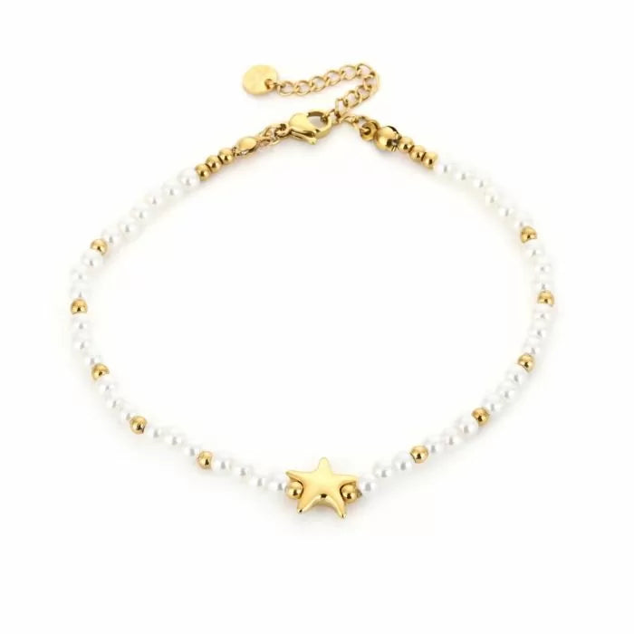 Seastar anklet gold