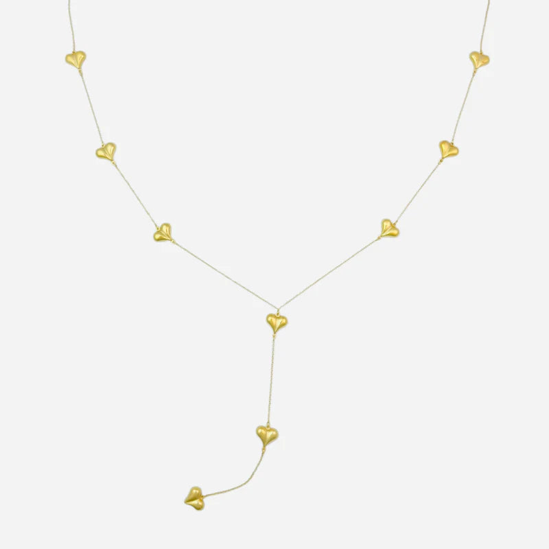Serena necklace long gold