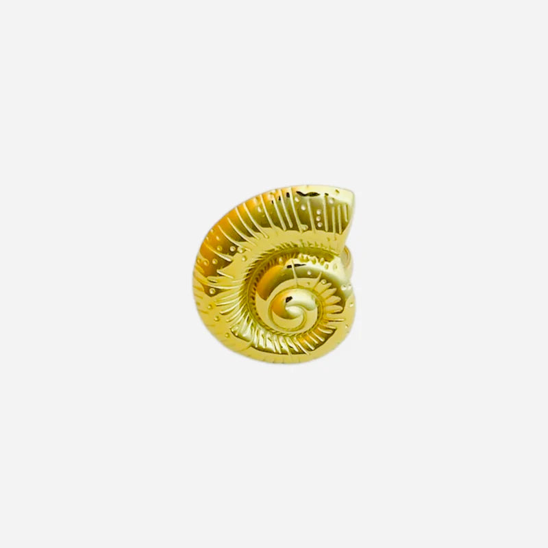 Shell ring gold