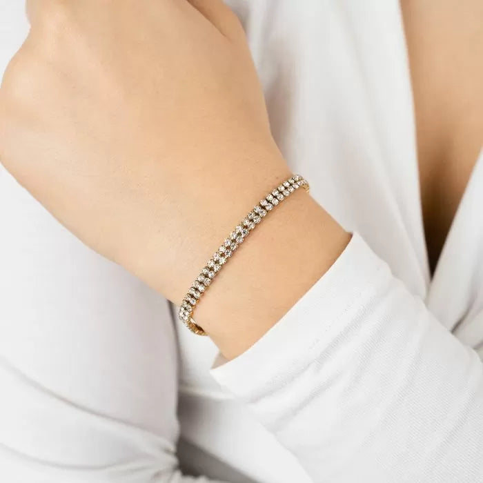 Shine bright bracelet gold