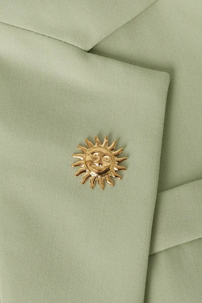 Sunshine pin gold