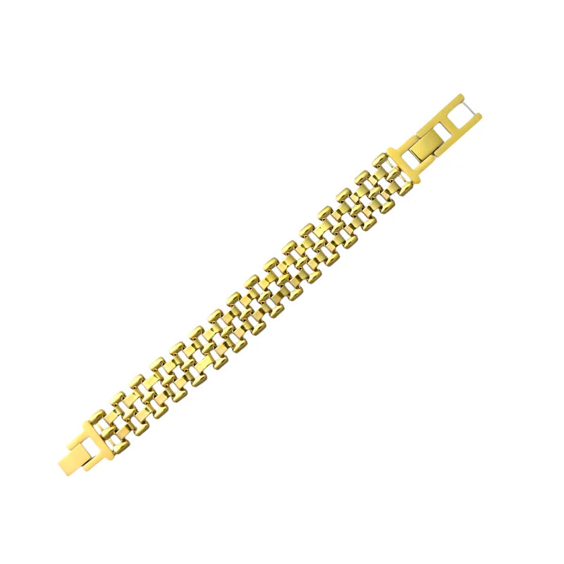 Watch bracelet gold