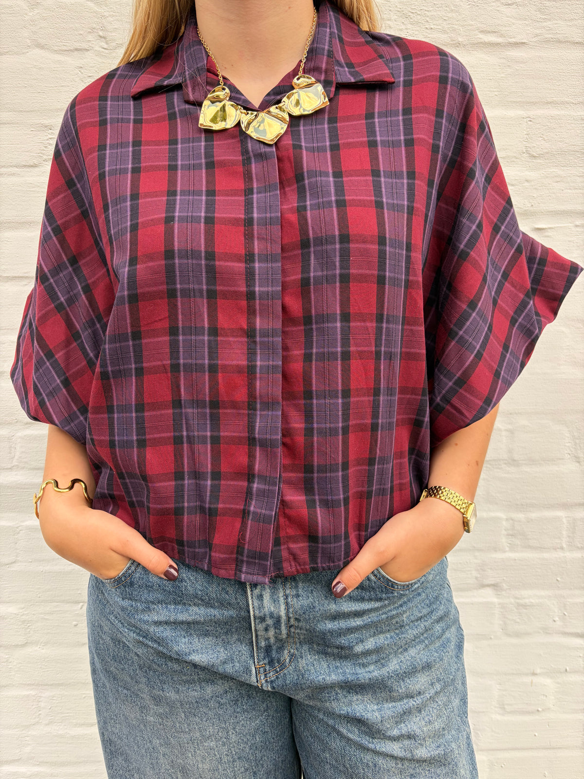 Emma blouse red