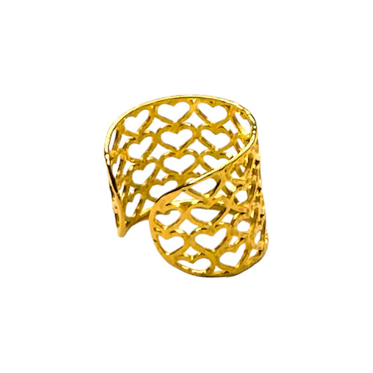 A lot of love ring gold