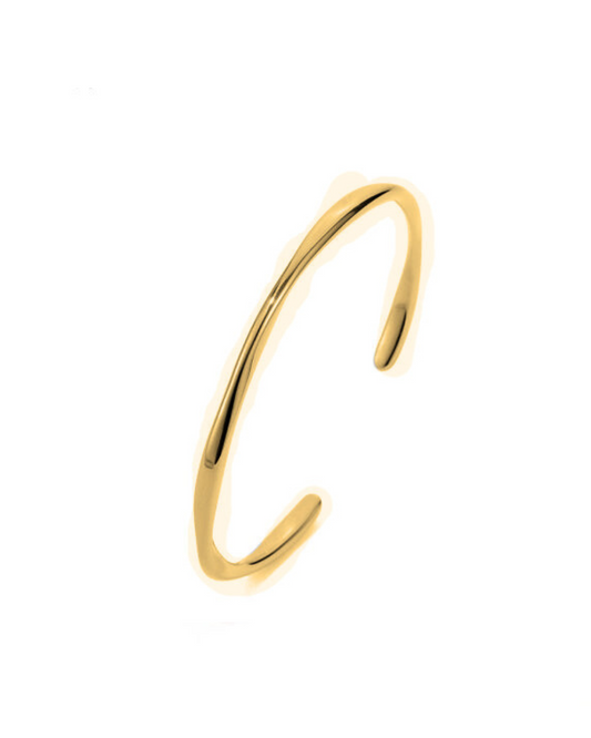 Single bangle gold
