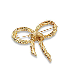 Bow broche