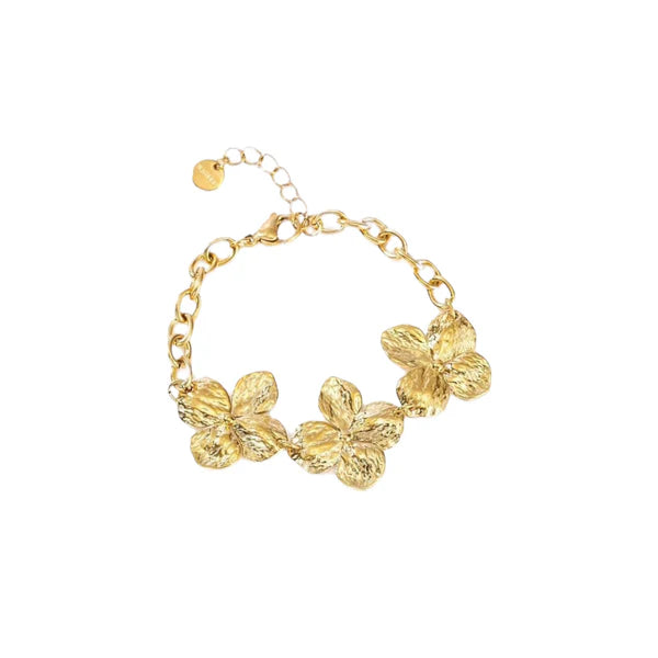 Daisy bracelet gold