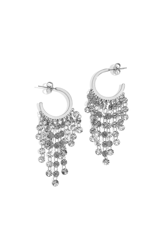 Earring tassel silver