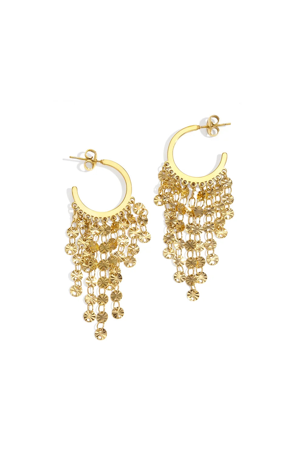 Earring tassel gold