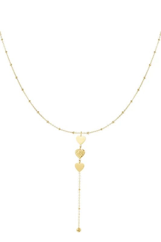 Forever yours necklace gold