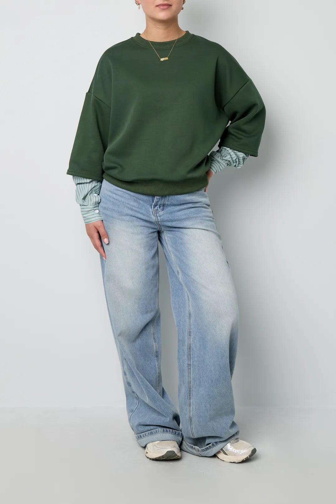 Mila sweater green