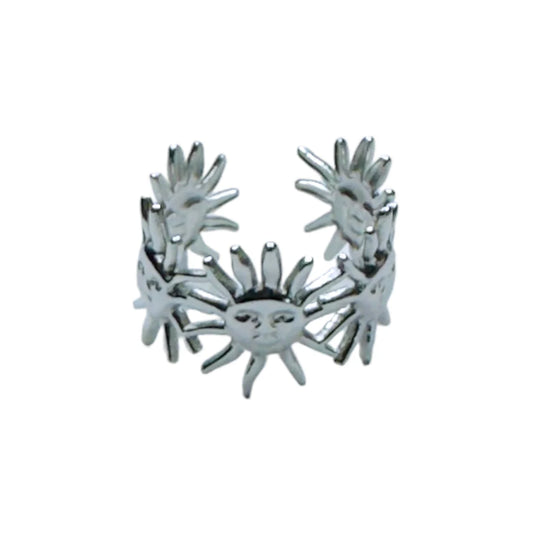 Sunshine ring silver